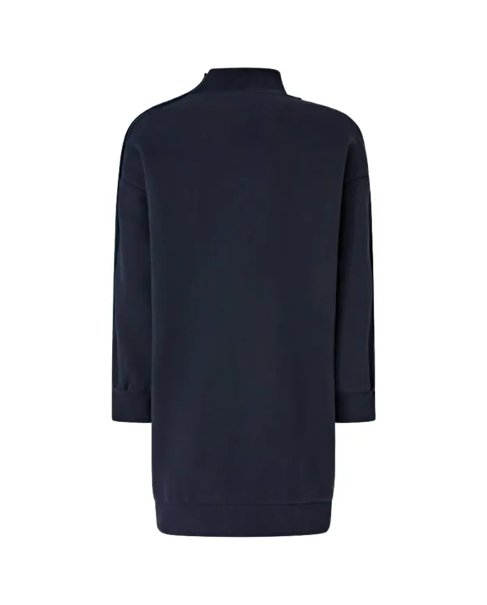 PINKO Abito Donna 105610A2TC MUESLI AI 25/26 a lupetto in felpa con bottoni G82 BLU TENEBRA