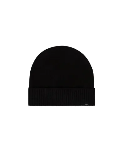 SUNS Cappellino Uomo CAS63001U HORSE AI 25/26 a coste con risvolto V4 BLACK