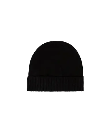 SUNS Cappellino Uomo CAS63001U HORSE AI 25/26 a coste con risvolto V4 BLACK