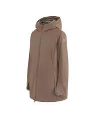SUNS Parka Donna GBS53020D MARMOLADA AI 25/26 con cappuccio e interno in eco pelliccia V8 NOCE
