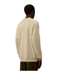 C.P. COMPANY Maglia Uomo 19CMKN198A 110468A AI 25/26 lana con taschino applicato 103 GAUZE WHITE