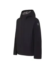 SUNS Giubbotto Uomo GBS53046U MONTEBIANCO FUR AI 25/26 corto con cappuccio e interno eco pelliccia V6 SMOG