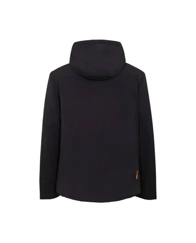 SUNS Giubbotto Uomo GBS53046U MONTEBIANCO FUR AI 25/26 corto con cappuccio e interno eco pelliccia V6 SMOG