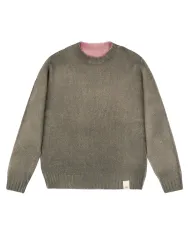 BOB Maglia Uomo BRADLEY AI 25/26 lana regular reversibile 03 MILIT/ROSA