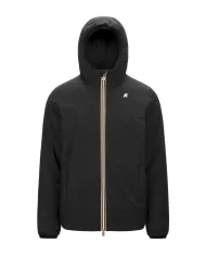 K-WAY Giubotto Uomo K6128VW JACK AI 25/26 regular waterproof reversibile AH3 Black-Green Blackish