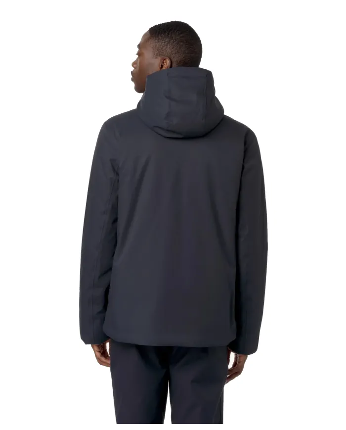 K-WAY Giubbino Uomo K8133DW JACKO AI 25/26 regular basic waterproof in tinta unita AL9 Blue D-Blue A