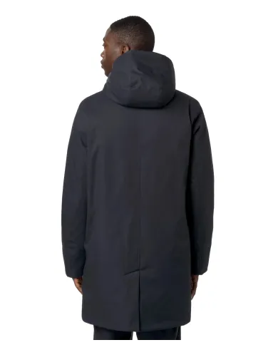 K-WAY Giaccone Uomo K8133FW JARNO AI 25/26 regular lungo waterproof AL9 Blue D-Blue A