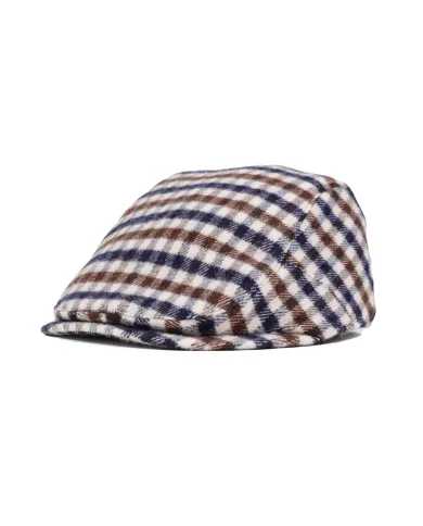 AQUASCUTUM Coppola Uomo AA_A004_CP001 AI 25/26 lana classico con motico check 28 CLUB CHECK