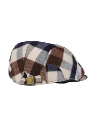 AQUASCUTUM Coppola Uomo AA_A004_CP001 AI 25/26 lana classico con motico check 30 macro check