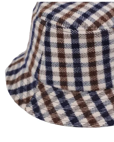 AQUASCUTUM Cappello Uomo AA_A004_CP002 AI 25/26 lana con motivo check 28 CLUB CHECK