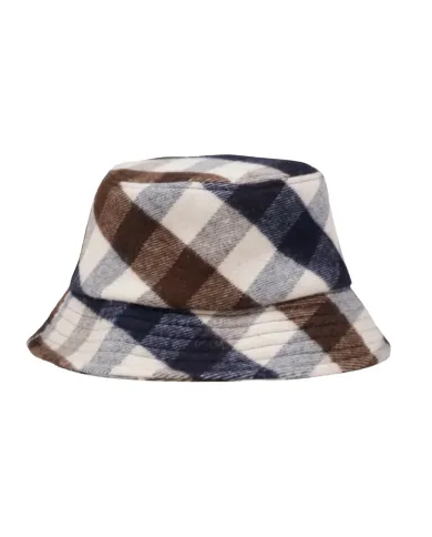 AQUASCUTUM Cappello Uomo AA_A004_CP002 AI 25/26 lana con motivo check 30 macro check