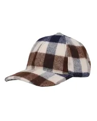 AQUASCUTUM Cappello Uomo AA_A004_CP003 AI 25/26 lana stile baseball con motivo check 30 macro check