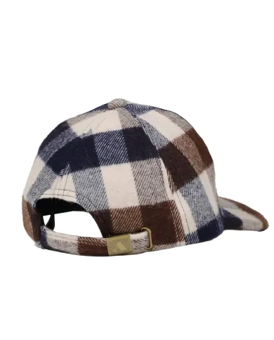 AQUASCUTUM Cappello Uomo AA_A004_CP003 AI 25/26 lana stile baseball con motivo check 30 macro check