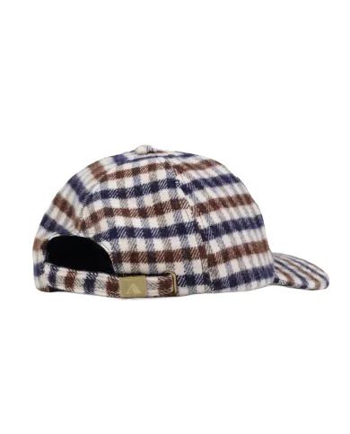 AQUASCUTUM Cappello Uomo AA_A004_CP003 AI 25/26 lana stile baseball con motivo check 28 CLUB CHECK