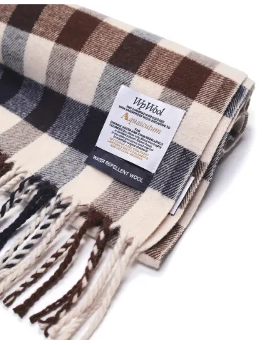 AQUASCUTUM Sciarpa Uomo AA_A004_SF001 AI 25/26 lana con motivo check 01 macro club check