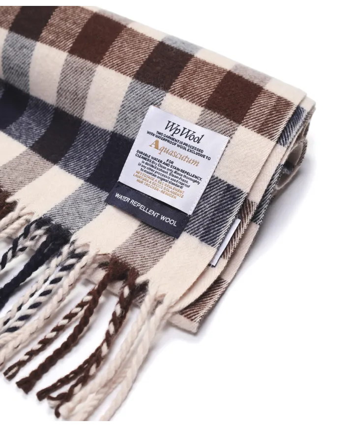 AQUASCUTUM Sciarpa Uomo AA_A004_SF001 AI 25/26 lana con motivo check 01 macro club check