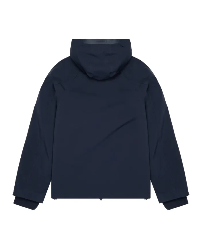 AQUASCUTUM Giubbotto Uomo AA_A005_JK016 AI 25/26 regular con cappuccio e patch logata 11 NAVY