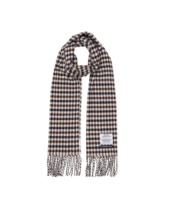 AQUASCUTUM Sciarpa Uomo AA_ICON_SF001 AI 25/26 in lana motivo check 28 CLUB CHECK