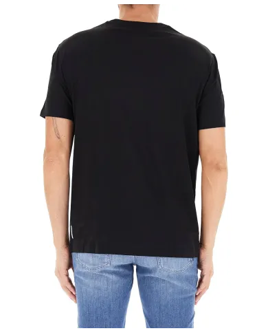 ARMANI EXCHANGE T-Shirt Uomo XM001282 AF10364 AI 25/26 girocollo manica corta UC001 BLACK