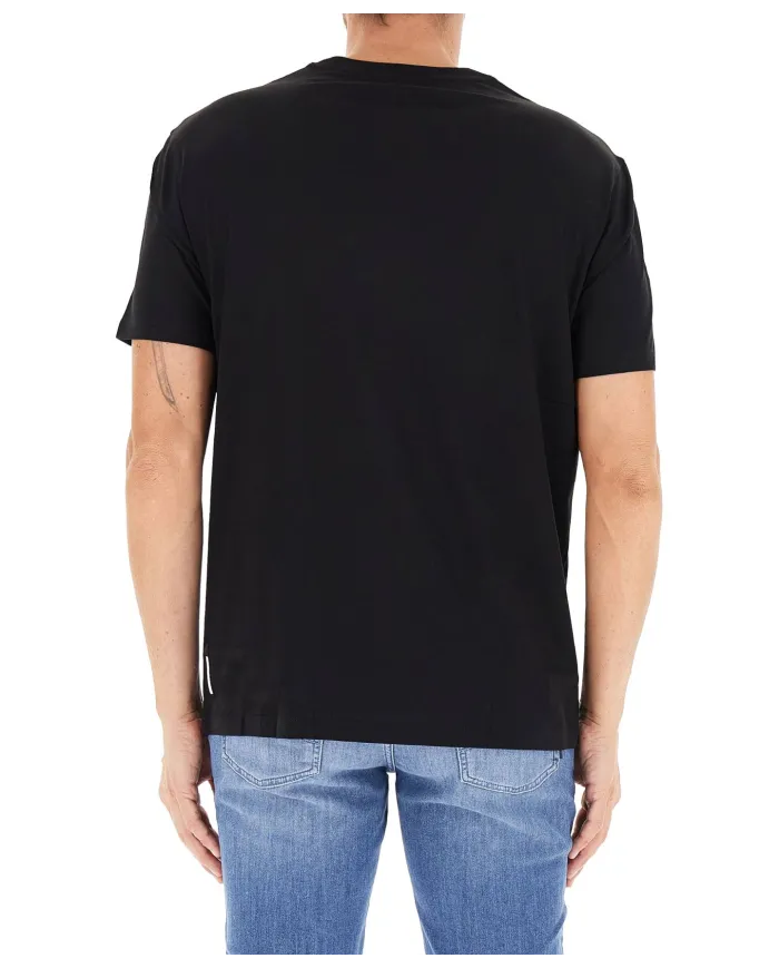 ARMANI EXCHANGE T-Shirt Uomo XM001282 AF10364 AI 25/26 girocollo manica corta UC001 BLACK