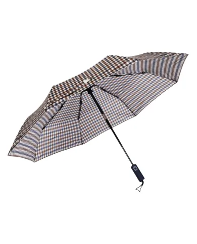 AQUASCUTUM Ombrello Uomo AA_A004_UB001 AI 25/26 stile poket con motivo check 28 CLUB CHECK