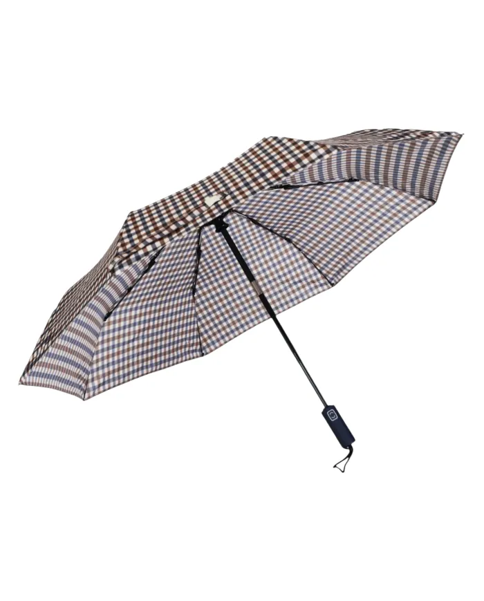 AQUASCUTUM Ombrello Uomo AA_A004_UB001 AI 25/26 stile poket con motivo check 28 CLUB CHECK