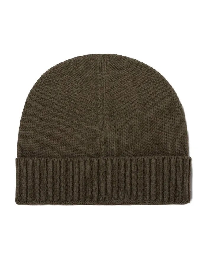 PEUTEREY Cappello Donna PED408699011947 SILLI 04 A-EP lana con nastro logato applicato 690 VERDE FOGLIAME