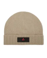 PEUTEREY Cappello Donna PED408699011947 SILLI 04 A-EP lana con nastro logato applicato 852 SESAMO