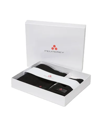 PEUTEREY Kit Donna KPE000199012249 SILLI/ADASIC A-EP lana con confezione logata stile gift 01 NERO