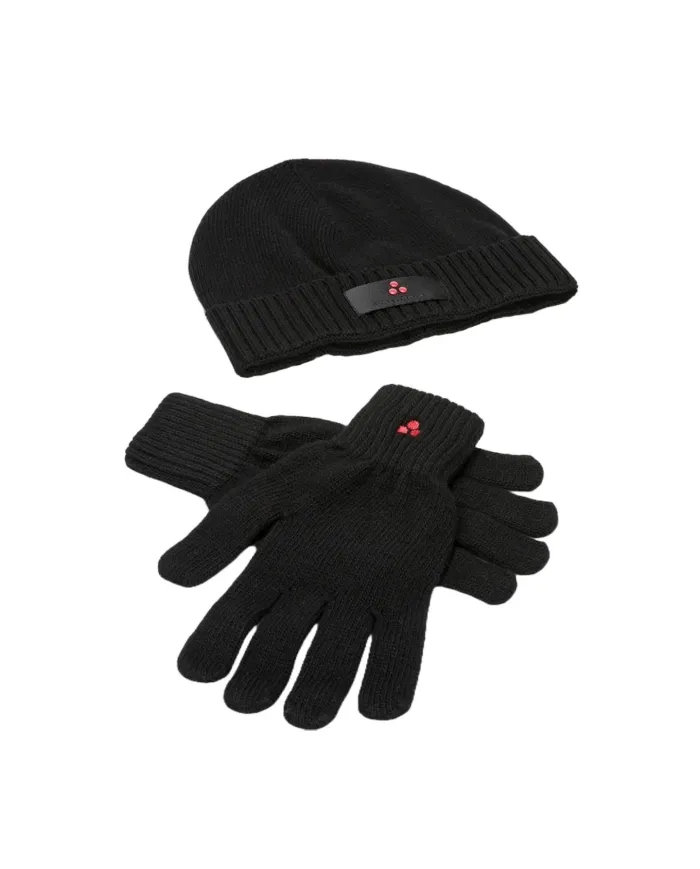 PEUTEREY Kit Donna KPE00129901249 SILLI/REVES A-EP lana con confezione logata stile gift 01 NERO