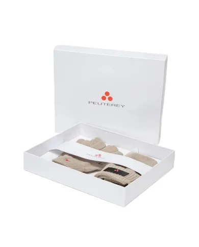 PEUTEREY Kit Donna KPE00129901249 SILLI/REVES A-EP lana con confezione logata stile gift 852 SESAMO