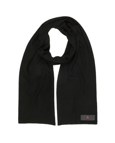 PEUTEREY Sciarpa Donna PED408999011947 ADASIC A-EP lana con bordatura a costine 01 NERO