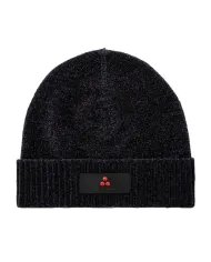 PEUTEREY Cappello Uomo PEX008599011970 CANOVA A-EP lana basic con nastro logato 215 BLU GRAFITE