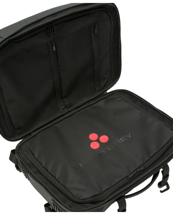 PEUTEREY Zaino Uomo PEX010099012175 CLAPIER A-EP tecnico stile minimal con logo stampato 01 NERO