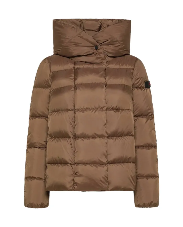 PEUTEREY Piumino Donna PED544001181967 TUCANO MQN 02 AI 25/26 regular trapuntato 894 Gianduia