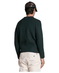 IMPURE Maglia Uomo GARY WN8 AI 25/26 girocollo in costina 102 forest green