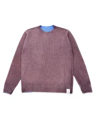 BOB Maglia Uomo BRADLEY AI 25/26 lana regular reversibile 04 MORO/ROYAL