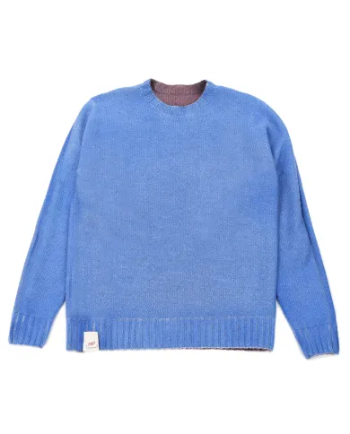 BOB Maglia Uomo BRADLEY AI 25/26 lana regular reversibile 04 MORO/ROYAL