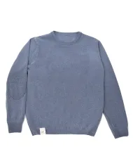 BOB Maglia Uomo BRISTOL AI 25/26 lana con stampa reversibile 01 BLU