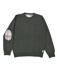 BOB Maglia Uomo FOSTER AI 25/26 lana dotata di toppa con fantasia 012 MILITARE