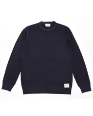 BOB Maglia Uomo MARCEL AI 25/26 lana merino lavorato a maglia 01 BLU