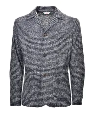 BOB Giacca Uomo NOLAN 168 AI 25/26 lana stile blazer con motivo rigato 01 VAR. 1 grigio