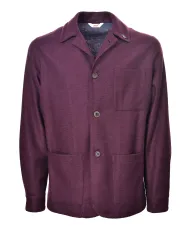 BOB Giacca Uomo NOLAN T155 AI 25/26 viscosa stile blazer in tinta unita 01 BORDEAUX