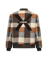 RICHMOND Bomber Uomo UXA25024GB MAHIR AI 25/26 fantasia check a quadri 08 FANT.CHECK