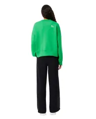 LACOSTE Pantalone Donna XF7374 AI 25/26 tuta a gamba larga con logo 031 NERO