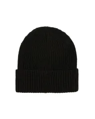 LIU JO Berretto Donna 2F5017M0300 AI 25/26 in maglia con strass 22222 NERO