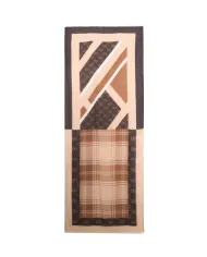 LIU JO Sciarpa Donna 2F5072T0300 AI 25/26 logo check 90912 MORO/LIGHT