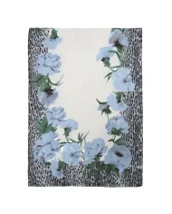 LIU JO Sciarpa Donna 2F5077T0300 AI 25/26 animalier floreale 74015 LIGHT DENIM