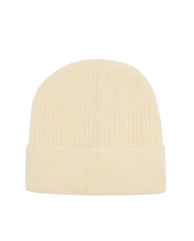 LIU JO Berretto Donna 2F5017M0300 AI 25/26 in maglia con strass e perle 10701 BIANCO LANA