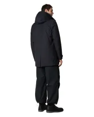 SAVE THE DUCK Cappotto Uomo D41584M WOLT21 SID AI 25/26 imbottito con cappuccio 90010 BLUE BLACK